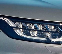 Adaptive LED headlights with
  signature DRL