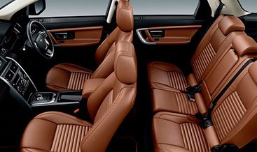 Different type of seats
installation
