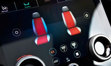 Heated front seats