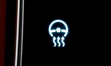 Heated steering wheel