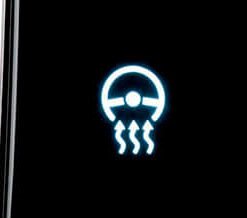 Heated steering wheel