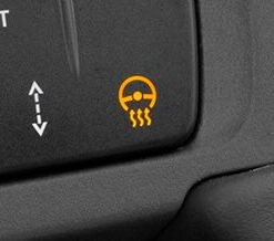 Heated steering wheel