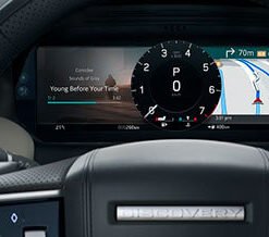Interactive Driver Display
  (TFT cluster)