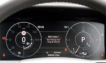 Interactive Driver Display
(TFT cluster)