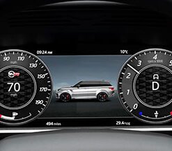 Range Rover Sport SVR skin for instrument
  cluster