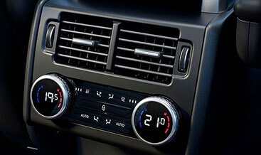 Three-zone Climate Control