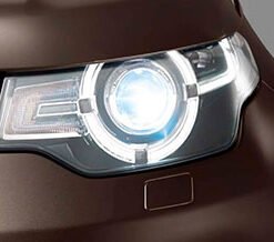 Xenon headlights with LED
  signature